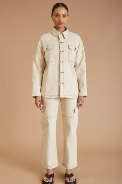 AF Denim Longsleeve Shirt<ALL FENIX Online