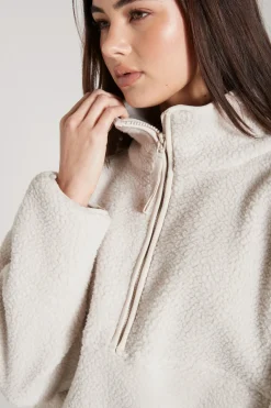 Soft Fleece 1/2 Zip Sweater<ALL FENIX Clearance