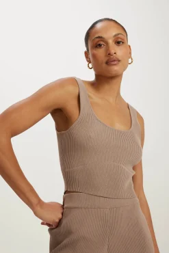 Amelia Rib Contour Tank<ALL FENIX Fashion