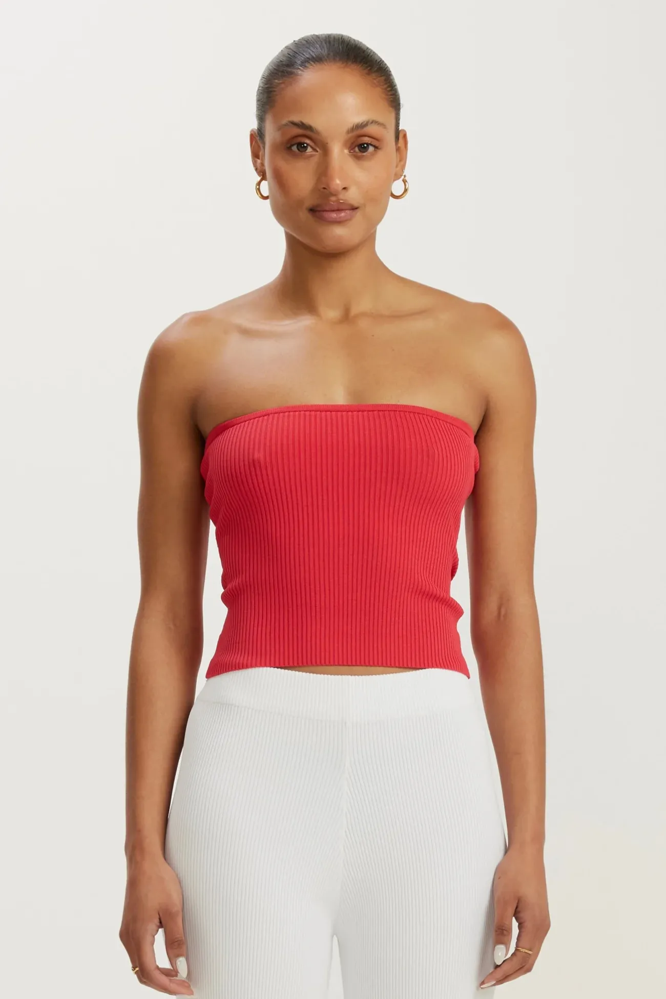 Amelia Rib Tube Top<ALL FENIX Best