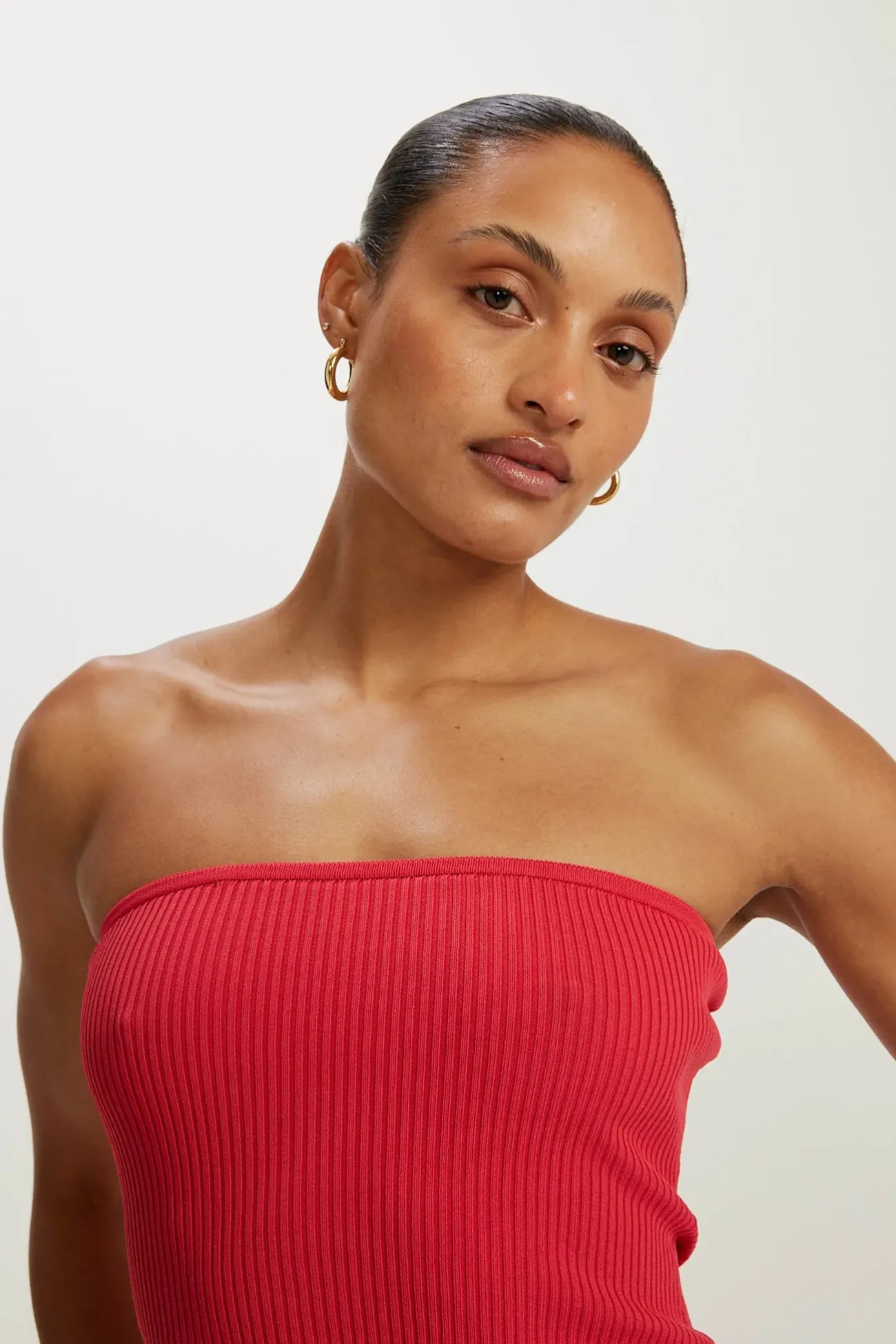 Amelia Rib Tube Top<ALL FENIX Best