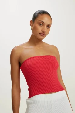 Amelia Rib Tube Top<ALL FENIX Best