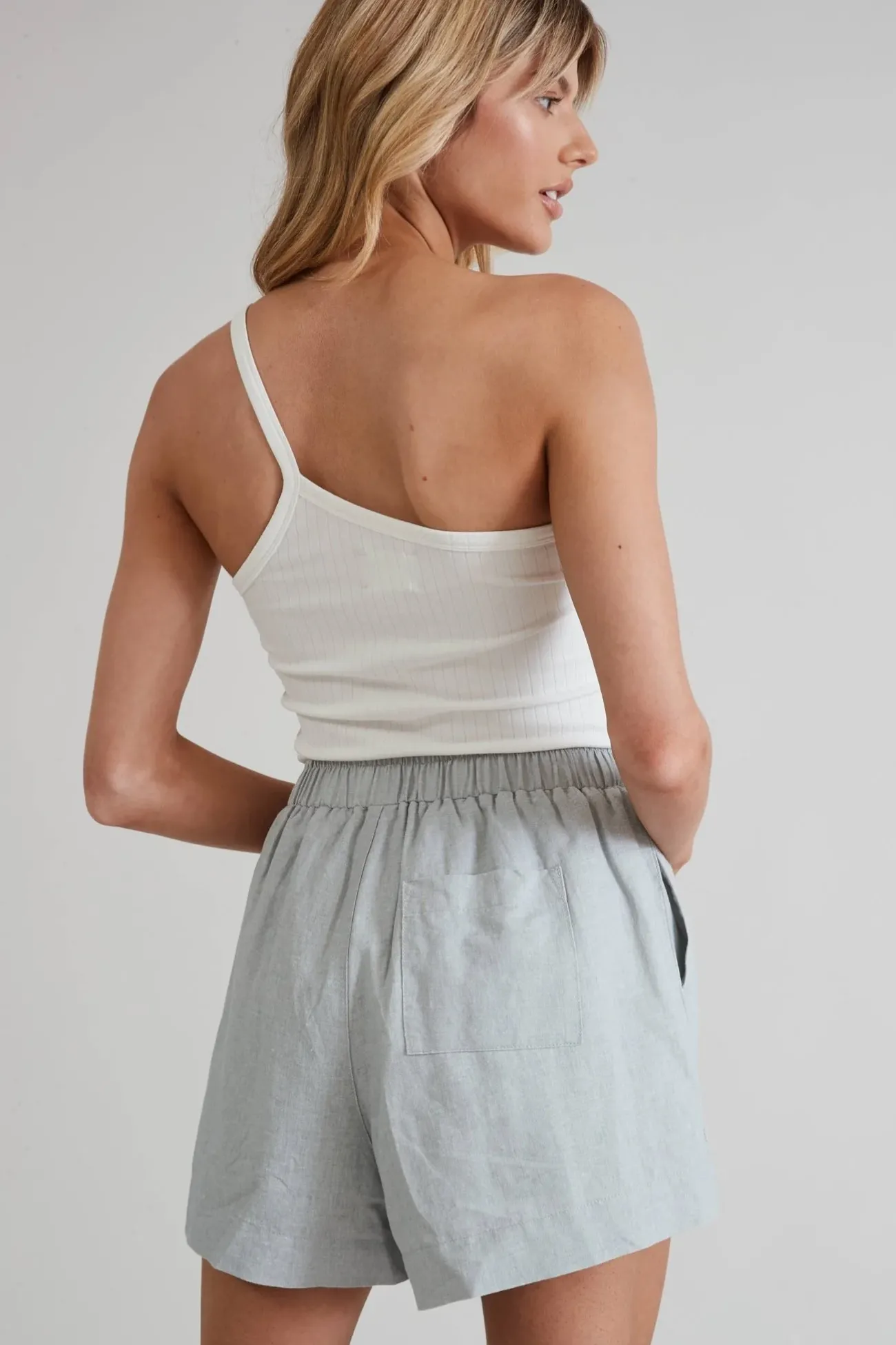 Daisy One-Shoulder Tank<ALL FENIX Sale
