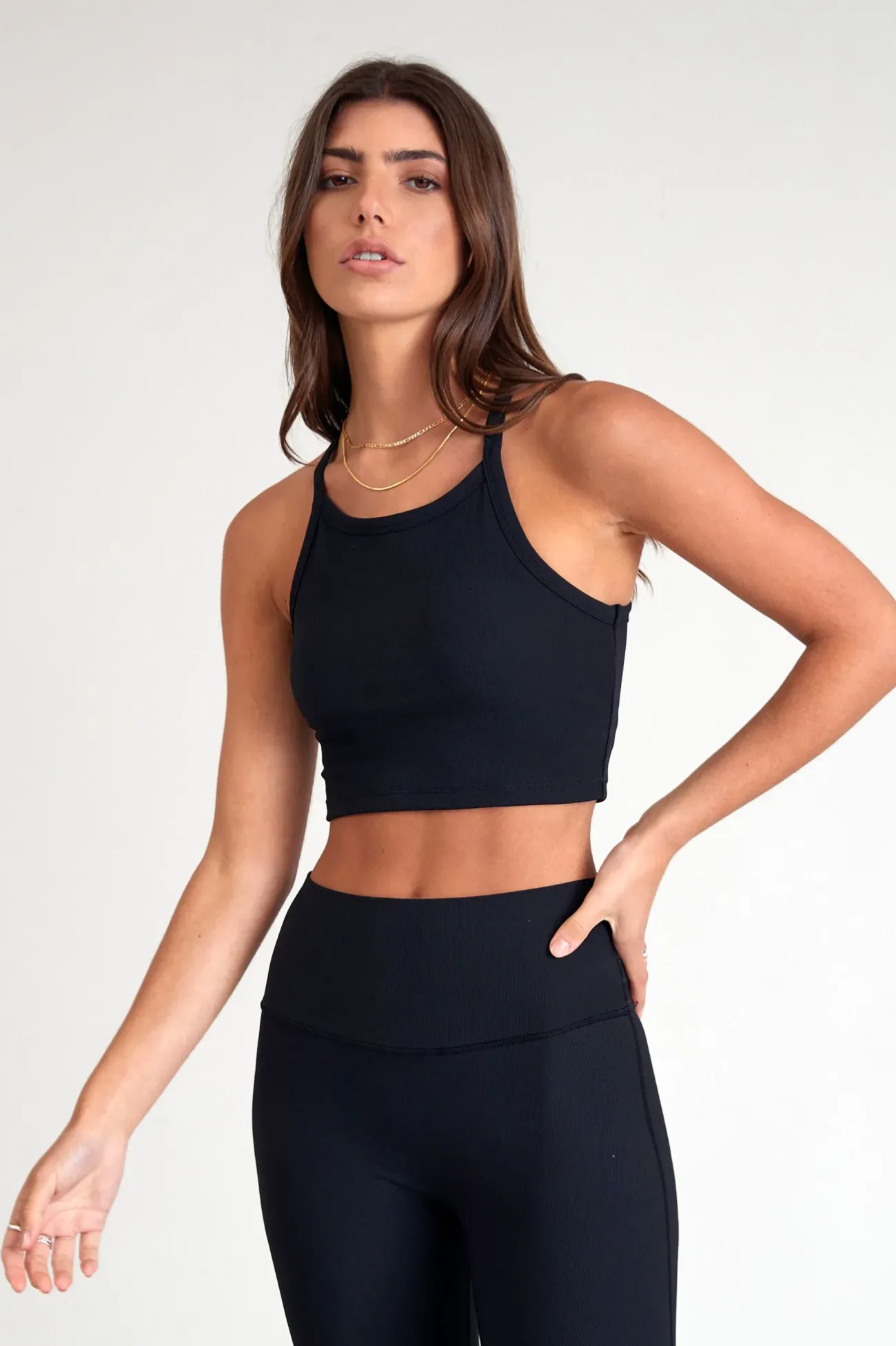 EcoRib Strap Racer Crop<ALL FENIX New
