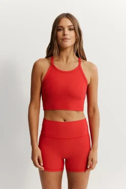 EcoRib Strap Racer Crop<ALL FENIX Best