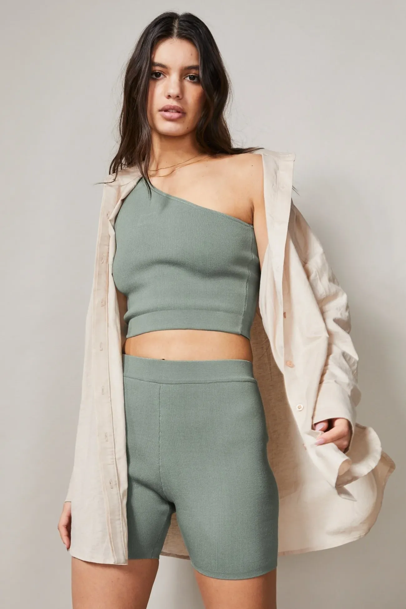 Milano One Shoulder Top<ALL FENIX Best